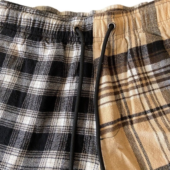 Pacsun Volley Mens Shorts Plaid PatchWork Multicolor Small Academia Skater - Picture 5 of 12